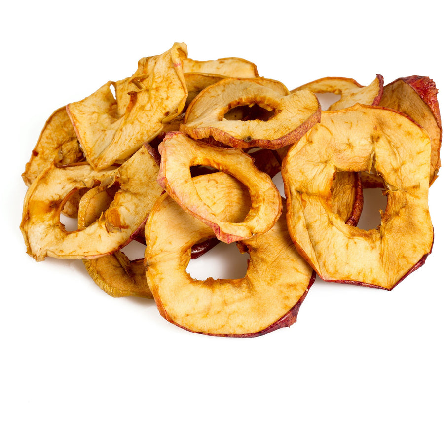 Anneaux de pommes sucrées séchées